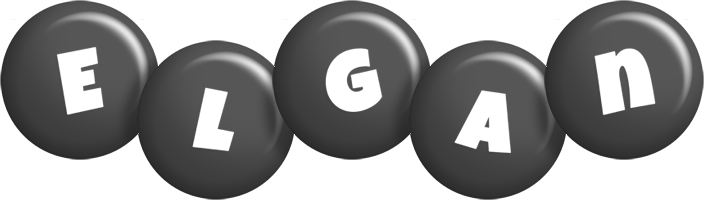 Elgan candy-black logo