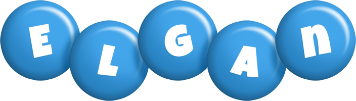 Elgan candy-blue logo