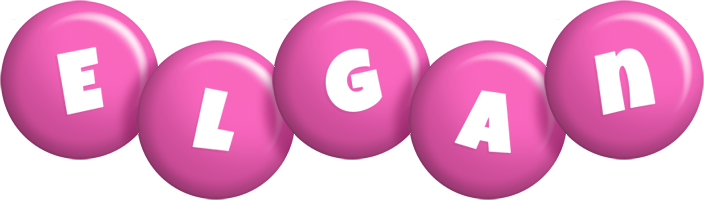 Elgan candy-pink logo