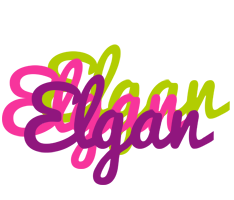 Elgan flowers logo