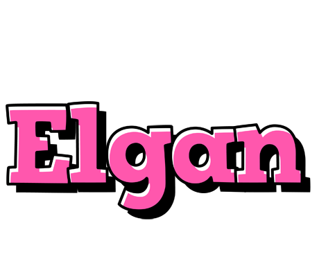 Elgan girlish logo