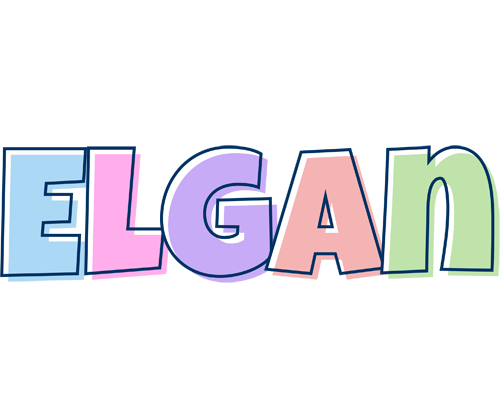 Elgan pastel logo
