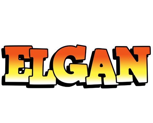 Elgan sunset logo