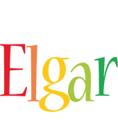 Elgar birthday logo