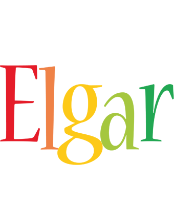 Elgar birthday logo