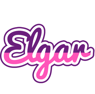 Elgar cheerful logo