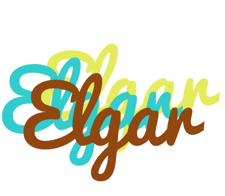 Elgar cupcake logo