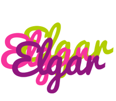 Elgar flowers logo