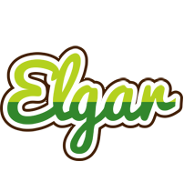 Elgar golfing logo