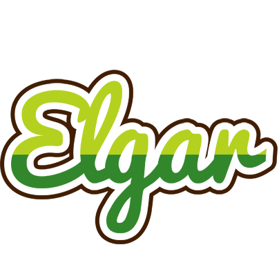 Elgar golfing logo