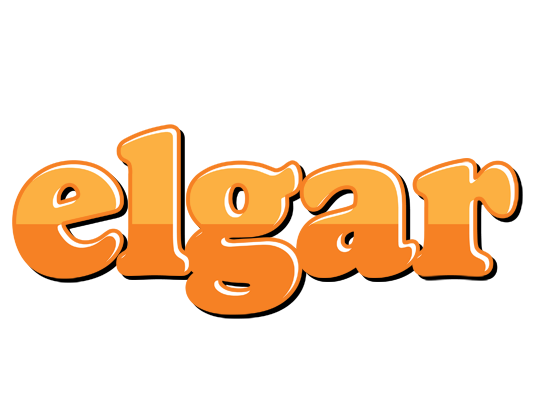 Elgar orange logo