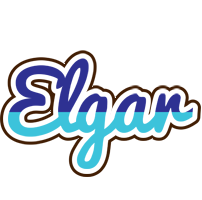 Elgar raining logo