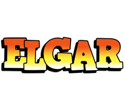 Elgar sunset logo