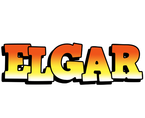 Elgar sunset logo