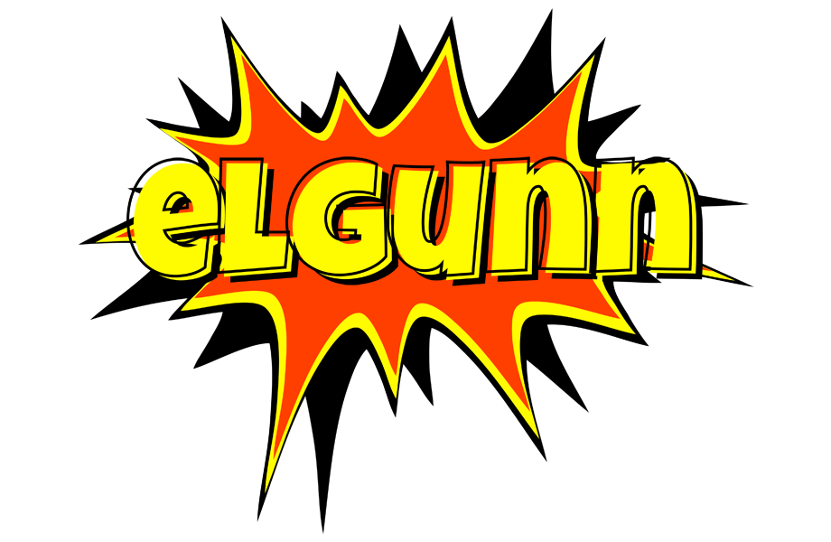 Elgunn bazinga logo