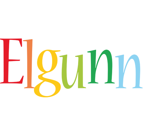 Elgunn birthday logo