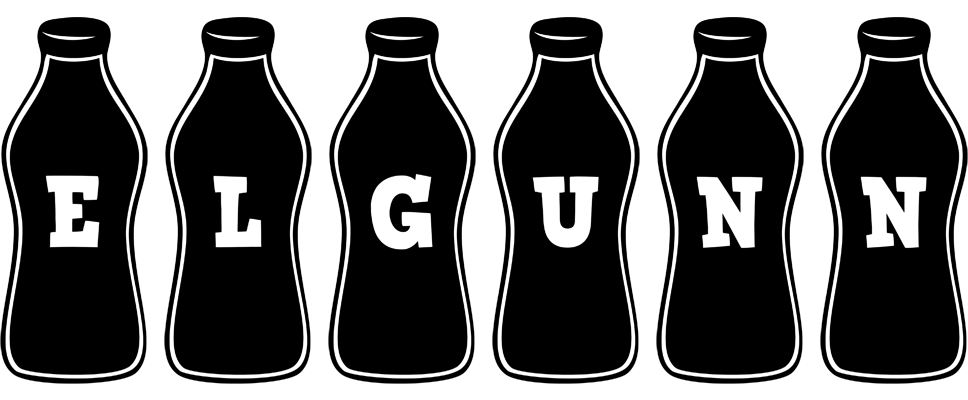 Elgunn bottle logo