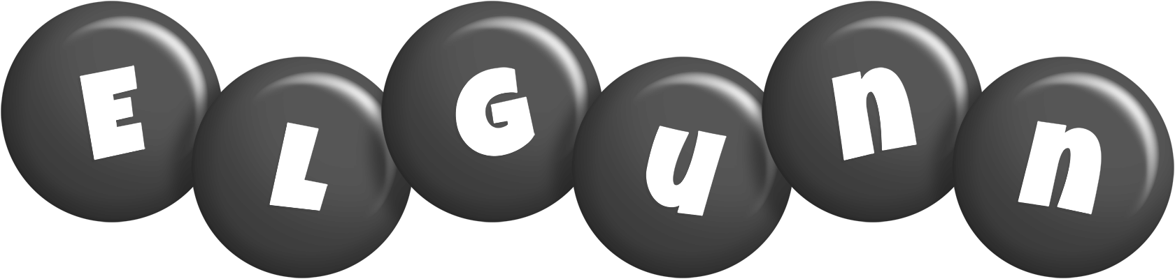 Elgunn candy-black logo