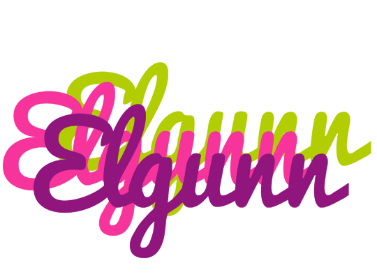 Elgunn flowers logo