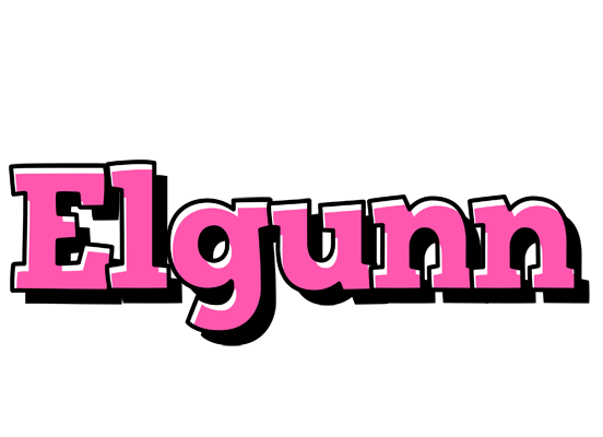 Elgunn girlish logo
