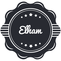 Elham badge logo