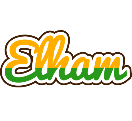 Elham banana logo