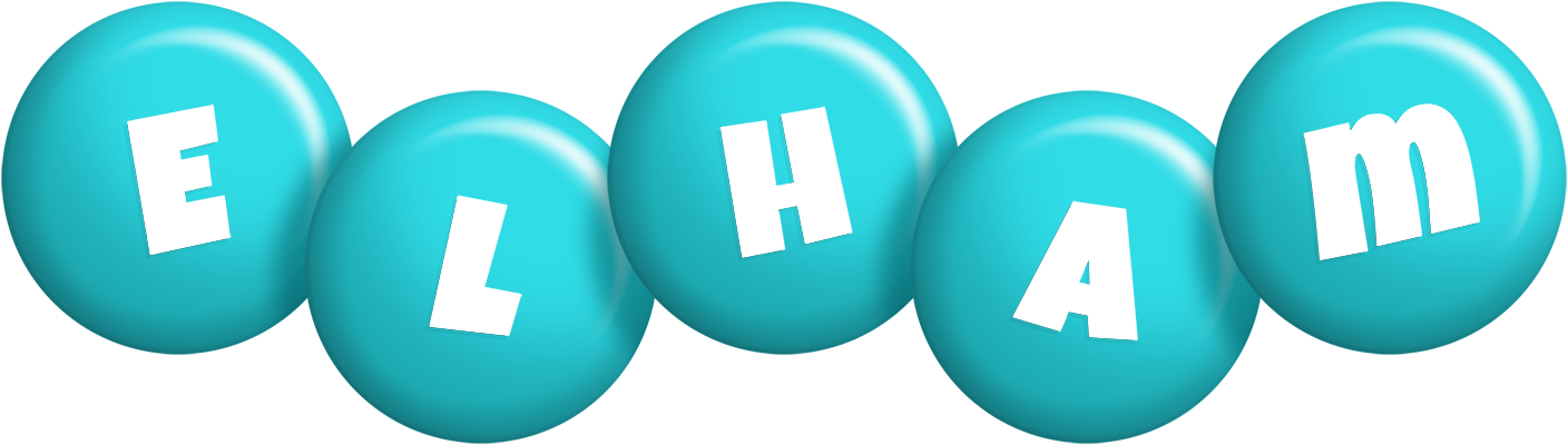 Elham candy-azur logo