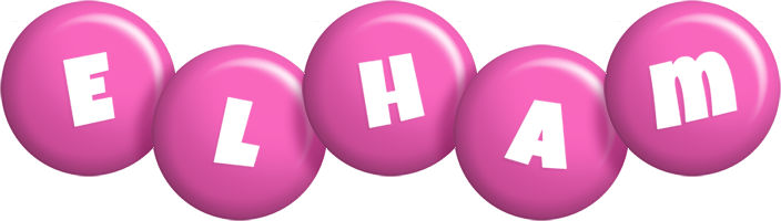 Elham candy-pink logo