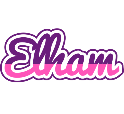 Elham cheerful logo