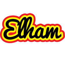 Elham flaming logo