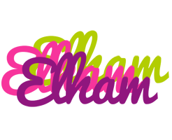 Elham flowers logo