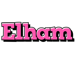 Elham girlish logo
