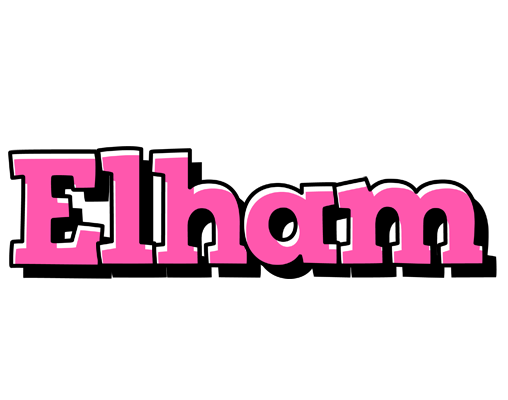 Elham girlish logo
