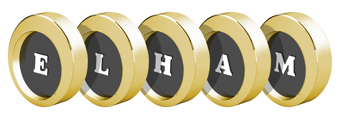 Elham gold logo