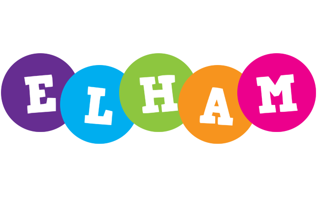 Elham happy logo