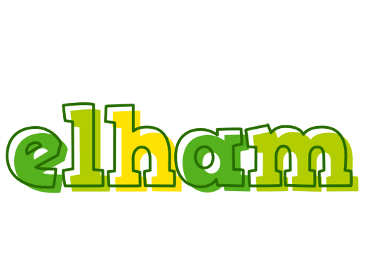 Elham juice logo