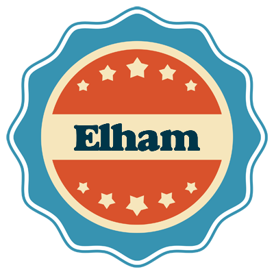 Elham labels logo