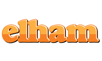 Elham orange logo
