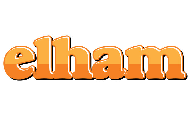 Elham orange logo