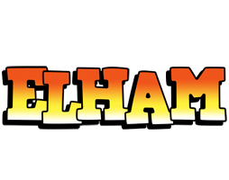 Elham sunset logo