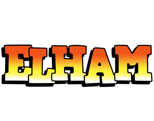 Elham sunset logo