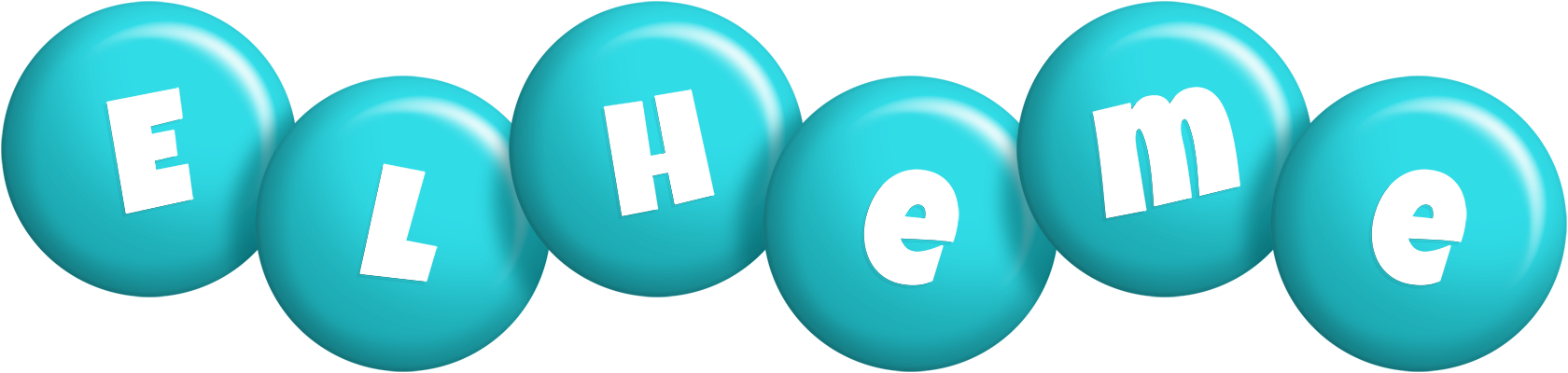 Elheme candy-azur logo