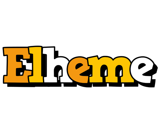 Elheme cartoon logo