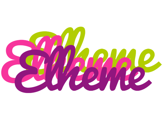 Elheme flowers logo