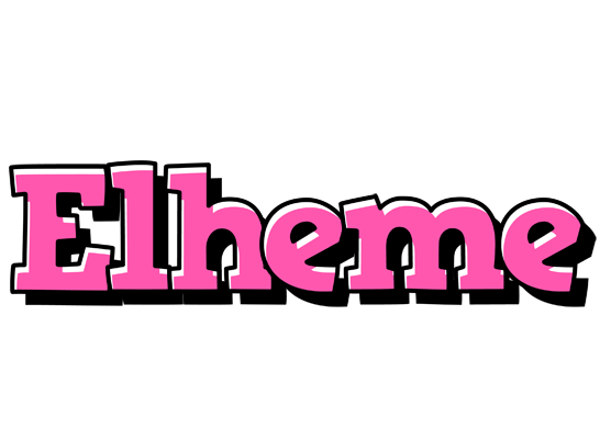 Elheme girlish logo
