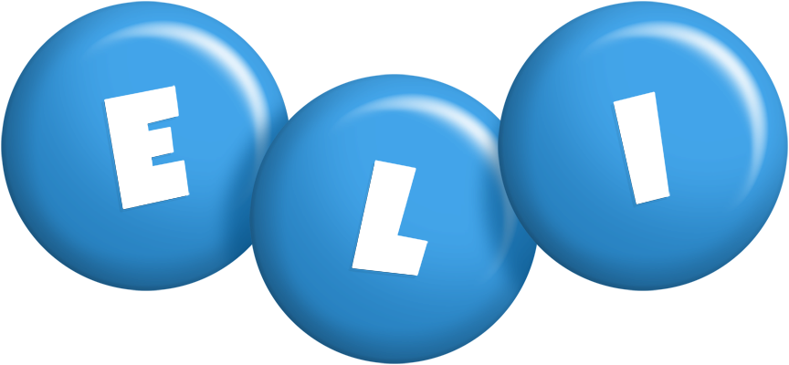 Eli candy-blue logo
