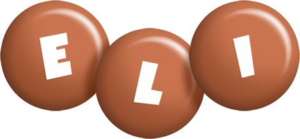 Eli candy-brown logo