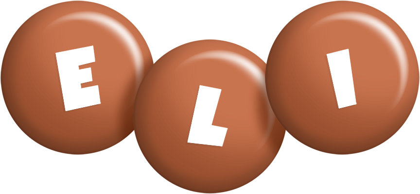 Eli candy-brown logo