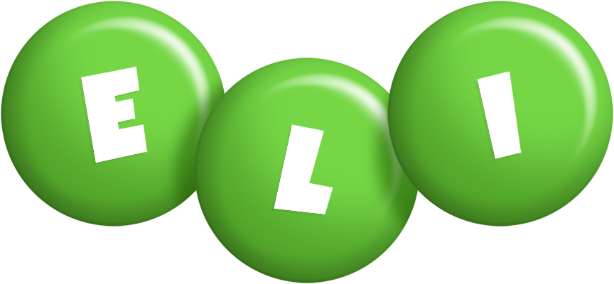 Eli candy-green logo