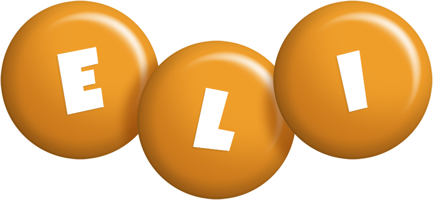 Eli candy-orange logo